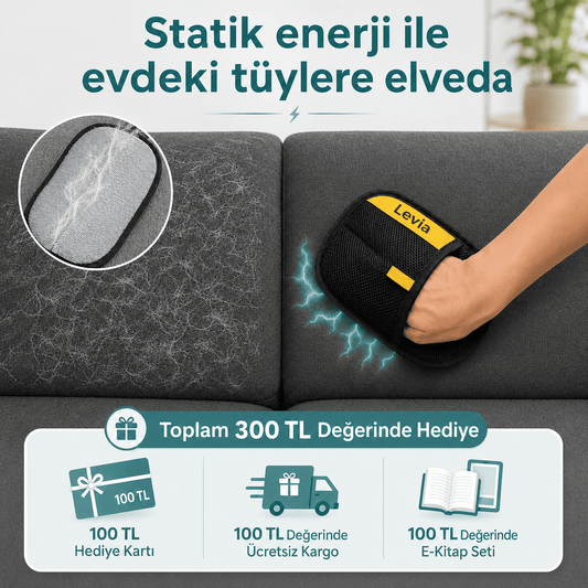 Levia™ Statik TüySil - Tüylere Elveda