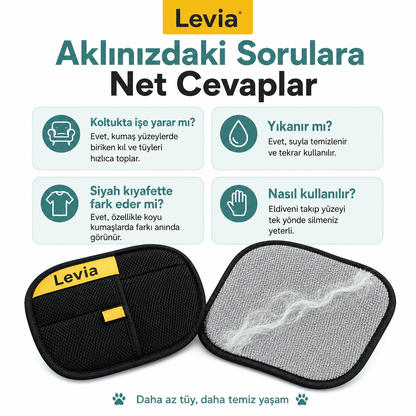 Levia™ Statik TüySil - Dökülen Tüylere Anında Veda
